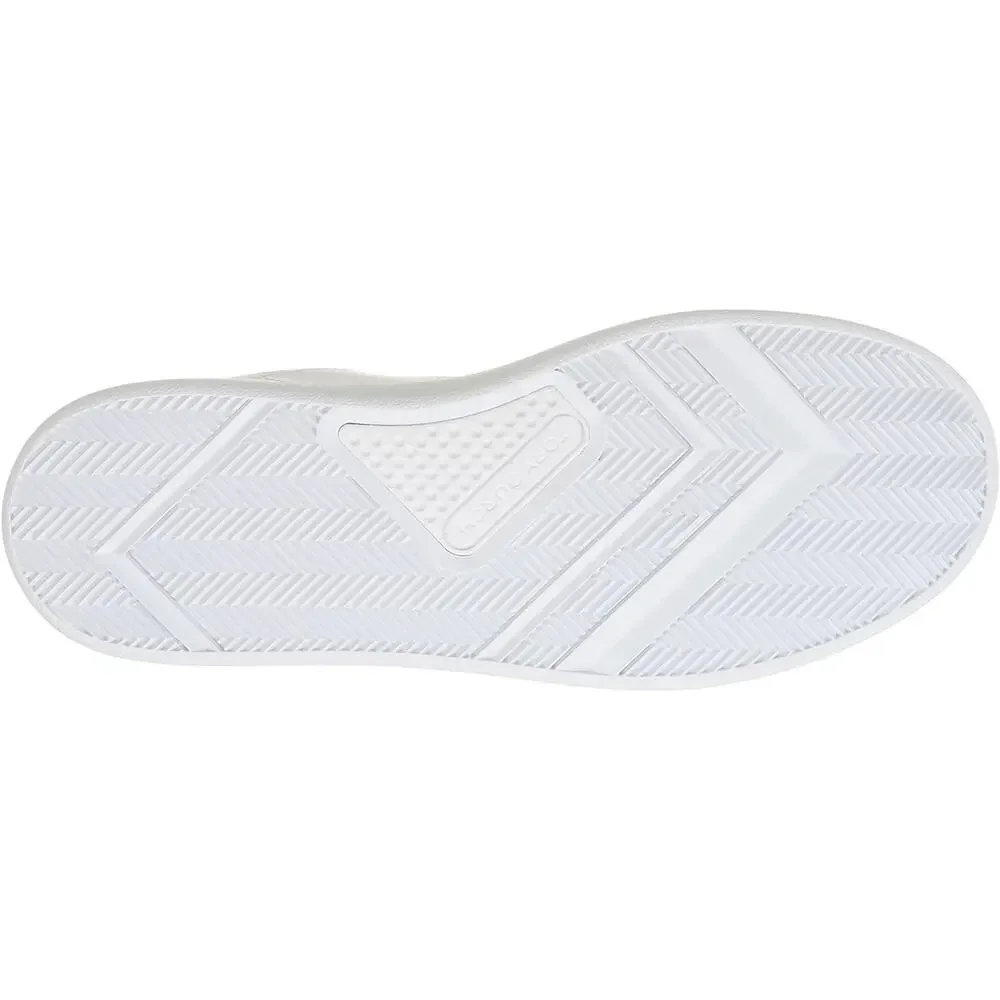 DOUBLE T HOWELL COURT WHITE/WHITE LEATHER